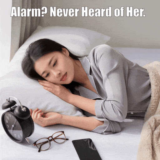 Alarm? never heard of her