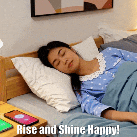 Rise and shine happy