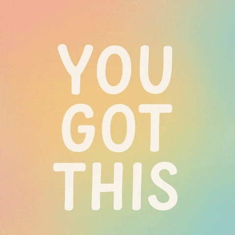 You got this pastel - animated gif